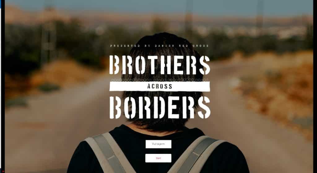 Borthers across borders - startbilde